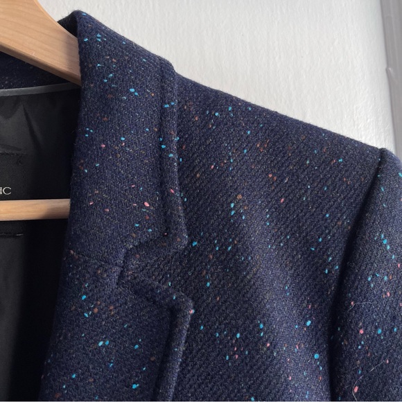 Banana Republic Speckled Blue Tweed Blazer - Picture 3 of 9